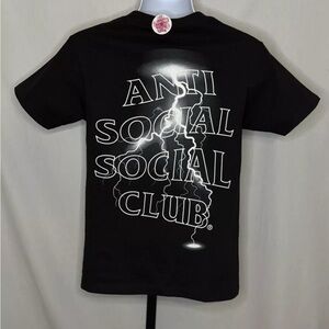 Small - Authentic Anti Social Social Club “Twister” Tee Black NWT